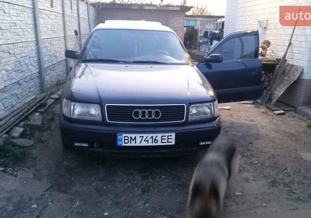 Синий Ауди 100, объемом двигателя 2 л и пробегом 400 тыс. км за 2900 $, фото 4 на Automoto.ua