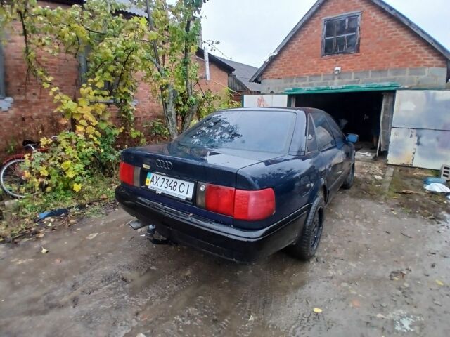Синий Ауди 100, объемом двигателя 2.3 л и пробегом 230 тыс. км за 999 $, фото 1 на Automoto.ua