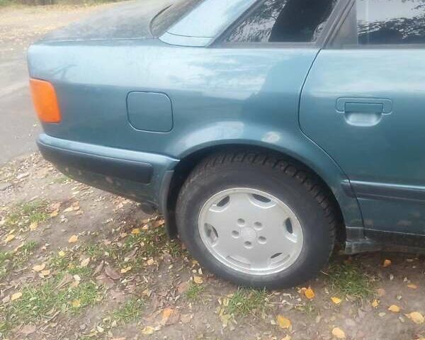 Синий Ауди 100, объемом двигателя 2.8 л и пробегом 400 тыс. км за 3200 $, фото 11 на Automoto.ua