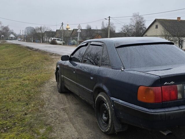 Синий Ауди 100, объемом двигателя 2 л и пробегом 360 тыс. км за 2100 $, фото 3 на Automoto.ua
