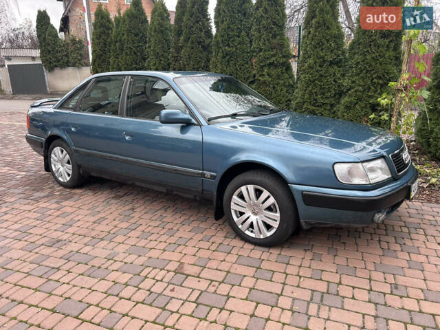 Синий Ауди 100, объемом двигателя 2.8 л и пробегом 372 тыс. км за 2850 $, фото 5 на Automoto.ua