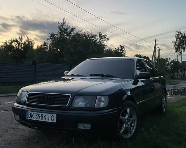 Синий Ауди 100, объемом двигателя 2.6 л и пробегом 440 тыс. км за 3500 $, фото 3 на Automoto.ua