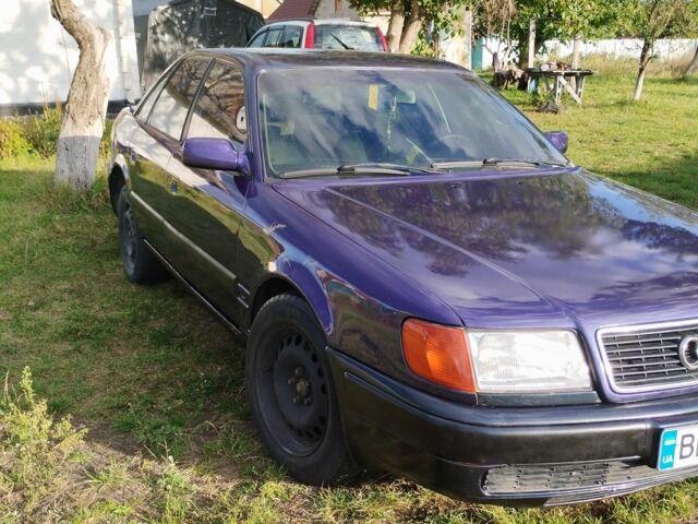 Синий Ауди 100, объемом двигателя 2.5 л и пробегом 400 тыс. км за 2990 $, фото 6 на Automoto.ua