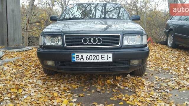 Синий Ауди 100, объемом двигателя 2.77 л и пробегом 365 тыс. км за 3200 $, фото 4 на Automoto.ua