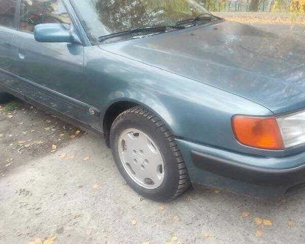 Синий Ауди 100, объемом двигателя 2.8 л и пробегом 400 тыс. км за 3200 $, фото 13 на Automoto.ua