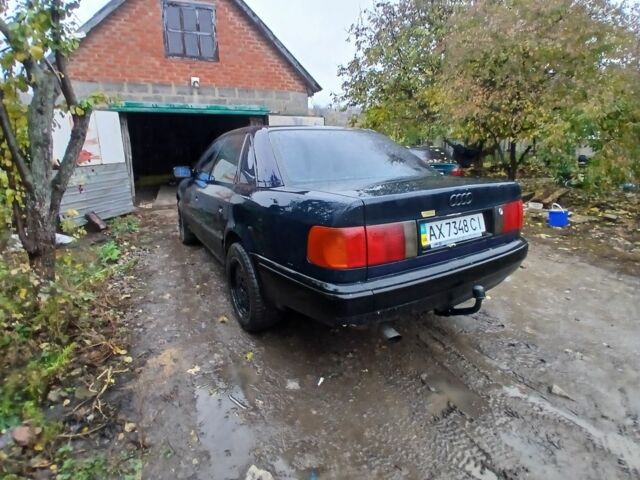 Синий Ауди 100, объемом двигателя 2.3 л и пробегом 230 тыс. км за 999 $, фото 2 на Automoto.ua