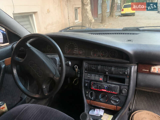 Синий Ауди 100, объемом двигателя 1.98 л и пробегом 120 тыс. км за 1999 $, фото 3 на Automoto.ua