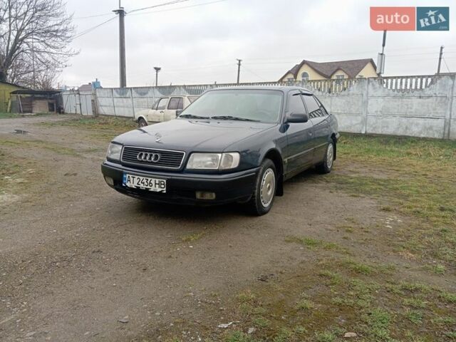 Синий Ауди 100, объемом двигателя 2 л и пробегом 350 тыс. км за 1750 $, фото 2 на Automoto.ua