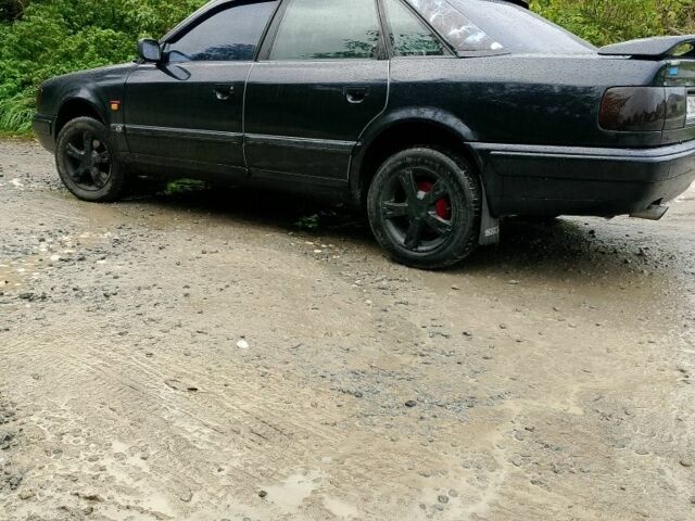 Синий Ауди 100, объемом двигателя 2 л и пробегом 368 тыс. км за 1800 $, фото 3 на Automoto.ua