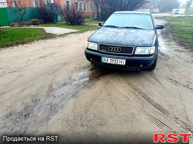 Синий Ауди 100, объемом двигателя 2.8 л и пробегом 300 тыс. км за 1600 $, фото 5 на Automoto.ua