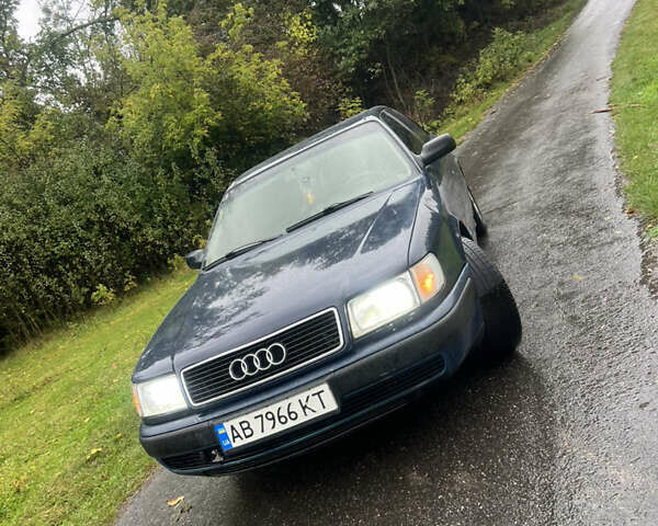 Синий Ауди 100, объемом двигателя 2.8 л и пробегом 300 тыс. км за 2450 $, фото 3 на Automoto.ua