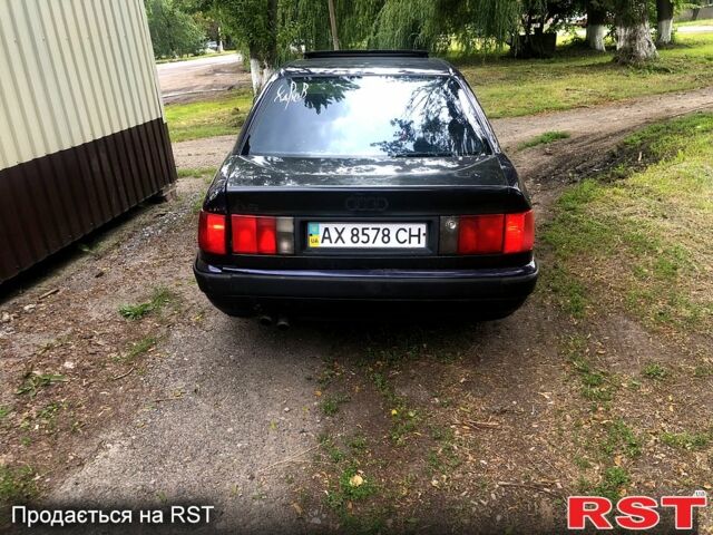 Синий Ауди 100, объемом двигателя 2.6 л и пробегом 400 тыс. км за 2800 $, фото 1 на Automoto.ua