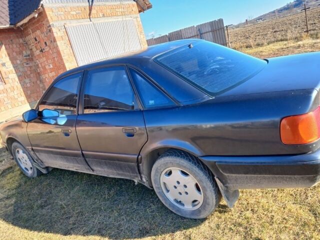 Синий Ауди 100, объемом двигателя 2.6 л и пробегом 190 тыс. км за 1800 $, фото 3 на Automoto.ua