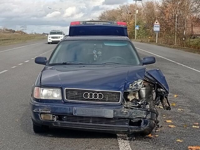 Синий Ауди 100, объемом двигателя 2.8 л и пробегом 1 тыс. км за 1186 $, фото 1 на Automoto.ua