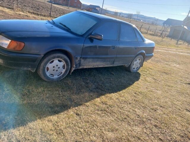 Синий Ауди 100, объемом двигателя 2.6 л и пробегом 190 тыс. км за 1800 $, фото 2 на Automoto.ua