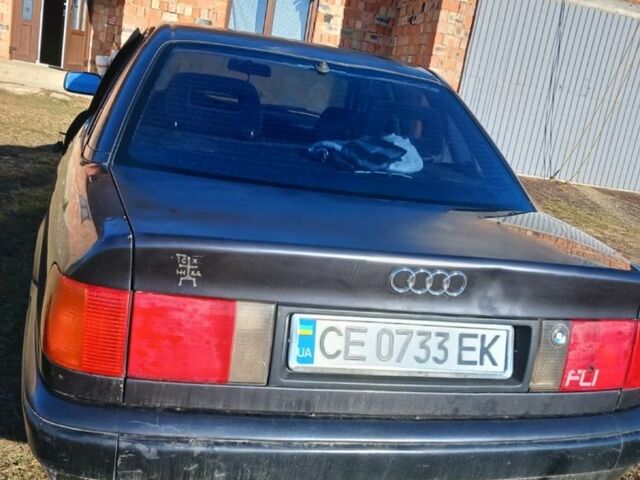 Синий Ауди 100, объемом двигателя 2.6 л и пробегом 190 тыс. км за 1800 $, фото 1 на Automoto.ua