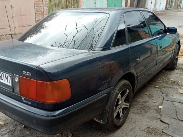 Синій Ауді 100, об'ємом двигуна 2 л та пробігом 300 тис. км за 2900 $, фото 2 на Automoto.ua