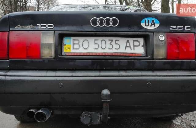 Синий Ауди 100, объемом двигателя 2.6 л и пробегом 391 тыс. км за 2099 $, фото 5 на Automoto.ua