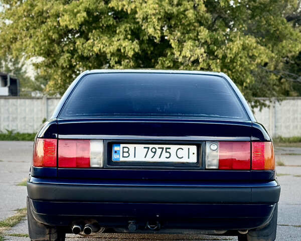 Синий Ауди 100, объемом двигателя 2.6 л и пробегом 356 тыс. км за 3300 $, фото 5 на Automoto.ua