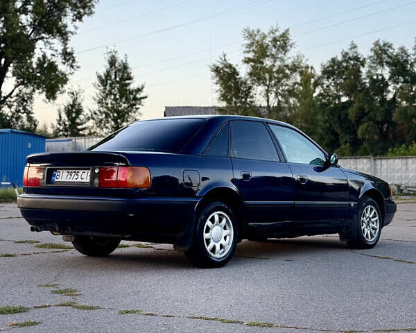 Синий Ауди 100, объемом двигателя 2.6 л и пробегом 356 тыс. км за 3300 $, фото 4 на Automoto.ua