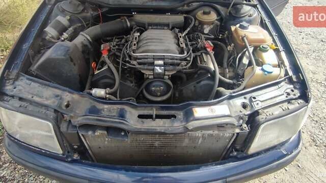Синій Ауді 100, об'ємом двигуна 2.8 л та пробігом 350 тис. км за 1750 $, фото 4 на Automoto.ua