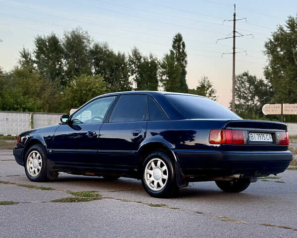 Синий Ауди 100, объемом двигателя 2.6 л и пробегом 356 тыс. км за 3200 $, фото 6 на Automoto.ua