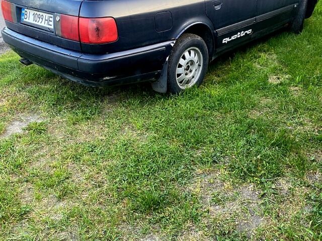 Синий Ауди 100, объемом двигателя 2.8 л и пробегом 0 тыс. км за 2500 $, фото 3 на Automoto.ua