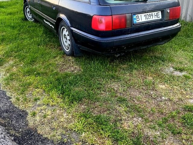 Синий Ауди 100, объемом двигателя 2.8 л и пробегом 0 тыс. км за 2500 $, фото 4 на Automoto.ua