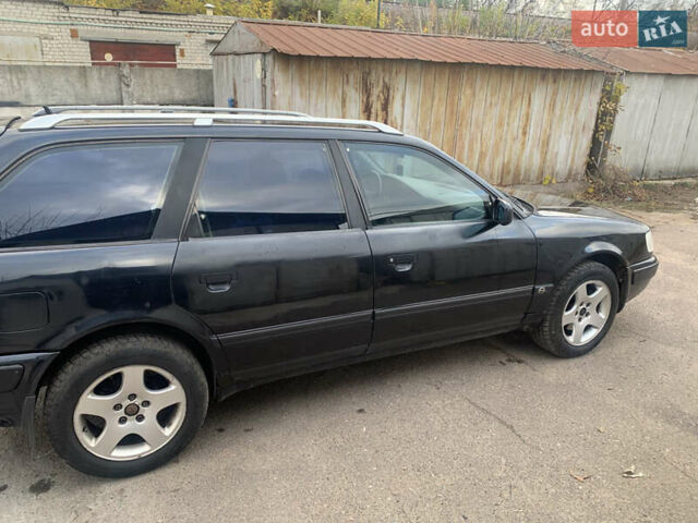 Синий Ауди 100, объемом двигателя 2.8 л и пробегом 224 тыс. км за 3500 $, фото 1 на Automoto.ua