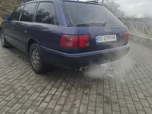 Синий Ауди 100, объемом двигателя 2.6 л и пробегом 348 тыс. км за 2800 $, фото 1 на Automoto.ua