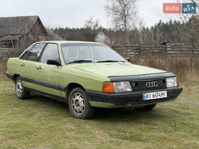 Зеленый Ауди 100, объемом двигателя 2.1 л и пробегом 280 тыс. км за 1400 $, фото 6 на Automoto.ua