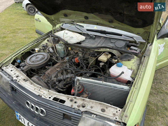 Зеленый Ауди 100, объемом двигателя 2.1 л и пробегом 280 тыс. км за 1400 $, фото 18 на Automoto.ua