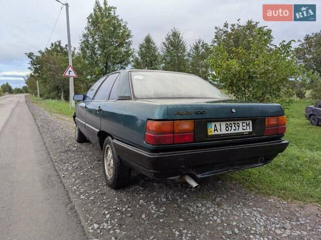 Зеленый Ауди 100, объемом двигателя 1.97 л и пробегом 370 тыс. км за 1150 $, фото 6 на Automoto.ua