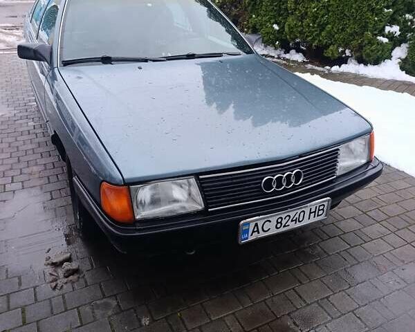 Зеленый Ауди 100, объемом двигателя 2 л и пробегом 350 тыс. км за 2350 $, фото 4 на Automoto.ua