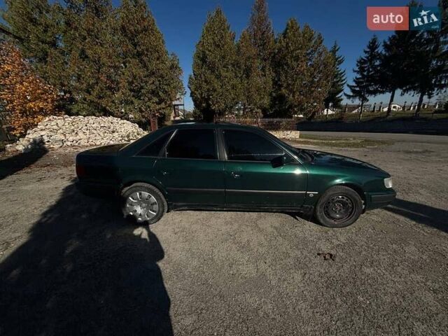 Зеленый Ауди 100, объемом двигателя 2.6 л и пробегом 292 тыс. км за 2800 $, фото 4 на Automoto.ua