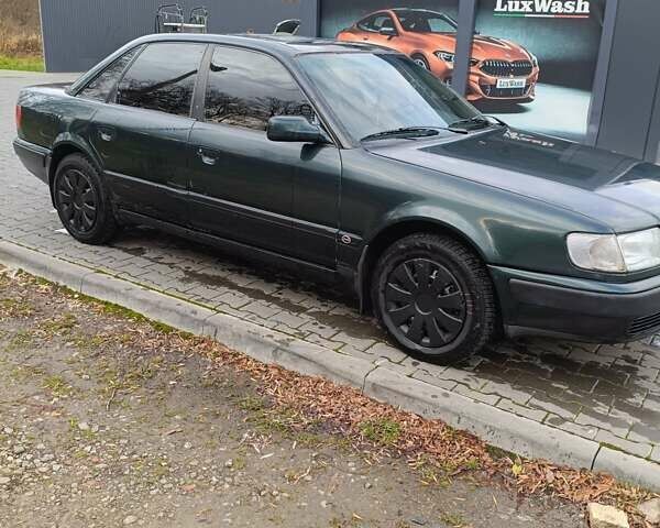 Зеленый Ауди 100, объемом двигателя 2.77 л и пробегом 500 тыс. км за 2400 $, фото 2 на Automoto.ua