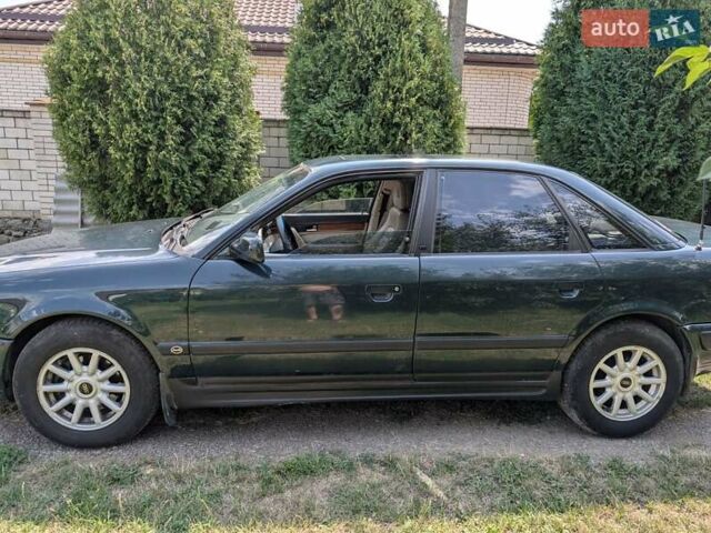 Зеленый Ауди 100, объемом двигателя 2.8 л и пробегом 350 тыс. км за 3800 $, фото 6 на Automoto.ua