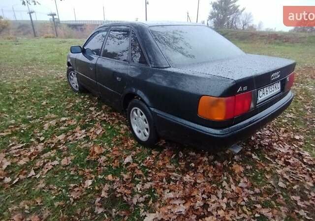 Зеленый Ауди 100, объемом двигателя 2.31 л и пробегом 360 тыс. км за 2700 $, фото 1 на Automoto.ua