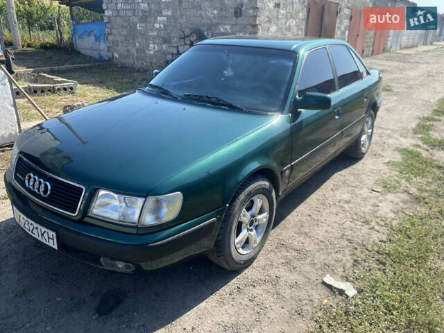Зелений Ауді 100, об'ємом двигуна 2.8 л та пробігом 357 тис. км за 3200 $, фото 8 на Automoto.ua
