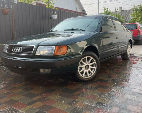 Зеленый Ауди 100, объемом двигателя 1.98 л и пробегом 320 тыс. км за 3000 $, фото 5 на Automoto.ua