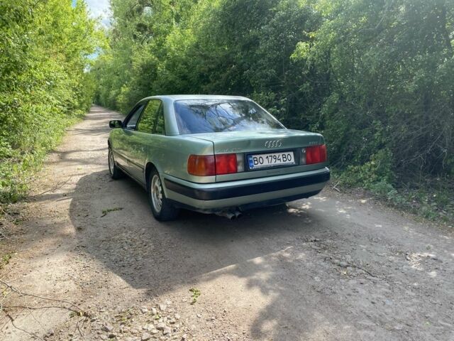 Зеленый Ауди 100, объемом двигателя 2.3 л и пробегом 400 тыс. км за 1400 $, фото 2 на Automoto.ua