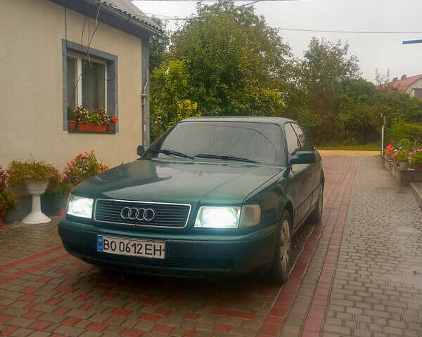Зеленый Ауди 100, объемом двигателя 2.6 л и пробегом 292 тыс. км за 2750 $, фото 10 на Automoto.ua