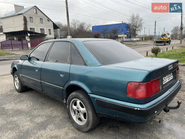 Зеленый Ауди 100, объемом двигателя 2.3 л и пробегом 300 тыс. км за 1500 $, фото 3 на Automoto.ua