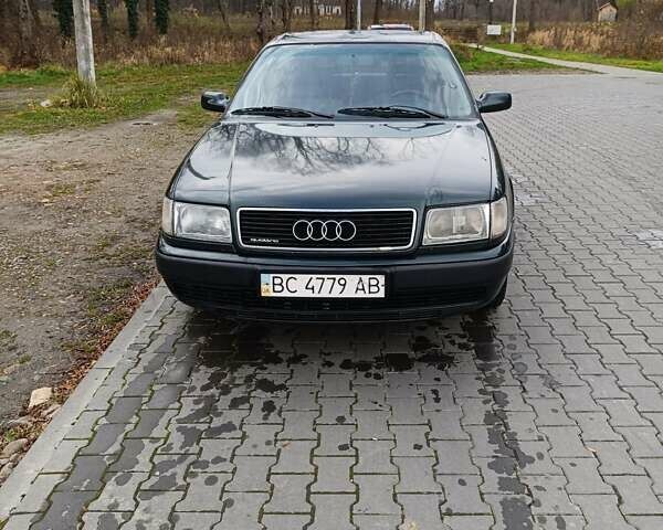Зеленый Ауди 100, объемом двигателя 2.77 л и пробегом 500 тыс. км за 2400 $, фото 3 на Automoto.ua