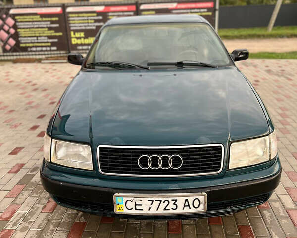 Зеленый Ауди 100, объемом двигателя 2.3 л и пробегом 388 тыс. км за 2999 $, фото 11 на Automoto.ua