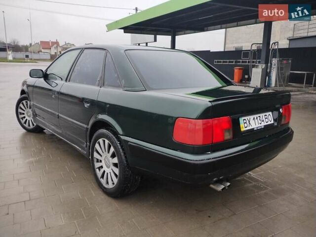 Зеленый Ауди 100, объемом двигателя 2.8 л и пробегом 320 тыс. км за 4200 $, фото 3 на Automoto.ua