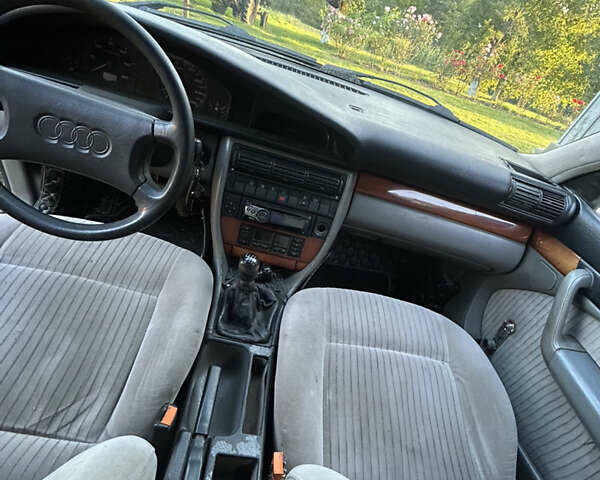 Зеленый Ауди 100, объемом двигателя 2.46 л и пробегом 237 тыс. км за 2600 $, фото 4 на Automoto.ua