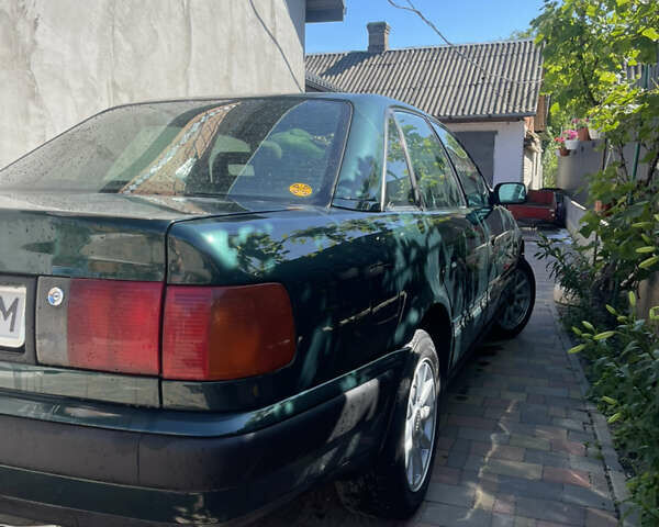 Зеленый Ауди 100, объемом двигателя 1.98 л и пробегом 320 тыс. км за 3000 $, фото 4 на Automoto.ua