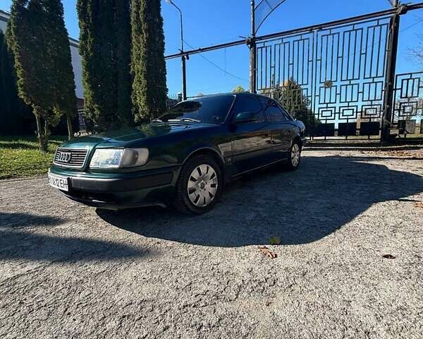 Зеленый Ауди 100, объемом двигателя 2.6 л и пробегом 292 тыс. км за 2800 $, фото 23 на Automoto.ua