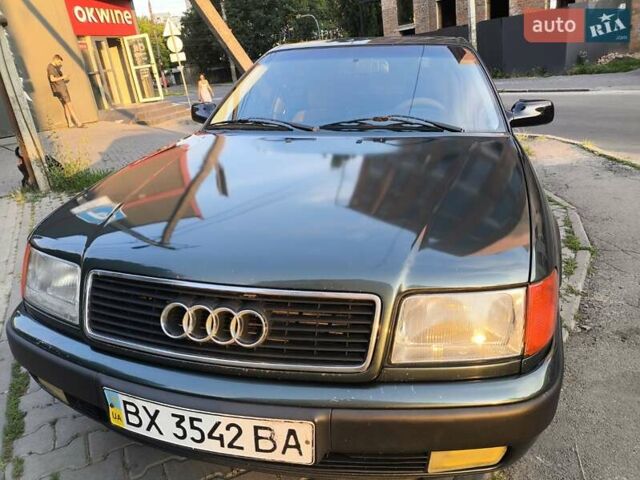Зеленый Ауди 100, объемом двигателя 2.3 л и пробегом 300 тыс. км за 3500 $, фото 2 на Automoto.ua